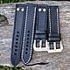 Leather watchband with buckle, Watch Straps, Sizran,  Фото №1