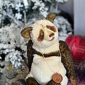 Куклы и игрушки handmade. Livemaster - original item Teddy bear panda Ktsaifu (Wealth) collectible author`s bear. Handmade.