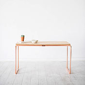 Для дома и интерьера handmade. Livemaster - original item Table console made of copper AL-T-001. Handmade.
