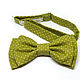 Bow tie olive polka dot. Ties. Super Bow Ties. Online shopping on My Livemaster.  Фото №2