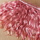 Mohair tress (pink) (accessories for dolls). Doll hair. Hair and everything for dolls. Online shopping on My Livemaster.  Фото №2