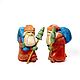 Wooden souvenir toy Santa Claus walking. Ded Moroz and Snegurochka. Shop Oleg Savelyev Sculpture (Tallista-1). My Livemaster. Фото №5
