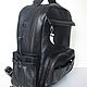 City leather backpack. Men\\\'s backpack. CRAZY RHYTHM bags (TP handmade). My Livemaster. Фото №4