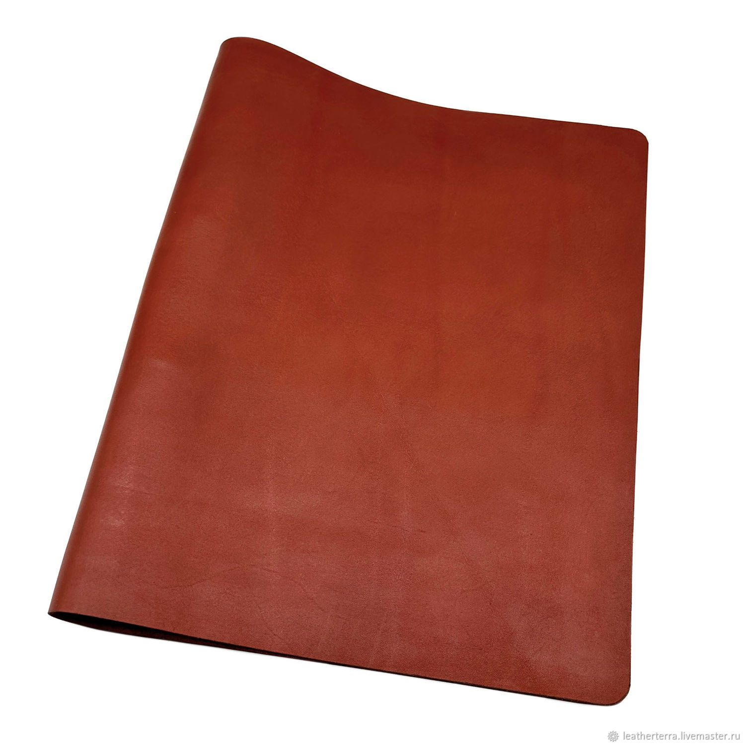 Кожаная папка на кольцах, формат А4. Коричневая в интернет-магазине на ...