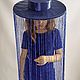 Шляпа синяя диаметром 40 см с нитями до пола, Шляпы, Самара,  Фото №1