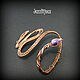 Браслет  "Змейка" с аметистом. Браслет жесткий. JazzBijoux ДжазБижу (Елена Сафронова). Ярмарка Мастеров.  Фото №7
