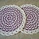 Order Round rug, knotted cord Italy-4. knitted handmade rugs (kovrik-makrame). Livemaster. . Carpets Фото №3
