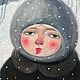 "Первый снег", Картины, Сочи,  Фото №1