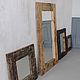 Full-length mirror made of barn boards 'Oude 1'. Mirror. Custom furniture making U.LOFT. My Livemaster. Фото №10