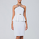 Заказать Платье коктейльное белое, нарядное, платье на выход. Dress Concept. Ярмарка Мастеров. . Платья Фото №3