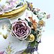 Винтаж: Ваза Meissen с лепными цветами и амурами 19 век / 060325. Вазы винтажные. Phoenix Antique • Феникс Антик. Ярмарка Мастеров.  Фото №13