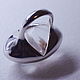 Order Ring with quartz 'Ice', silver. EdGems jewerly. Livemaster. . Rings Фото №3