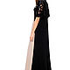 Dress with a Cape ' Social reception'. Dresses. BORODULINS (BORODULINS-Russ). Online shopping on My Livemaster.  Фото №2