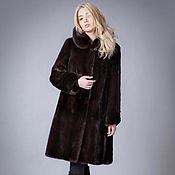 Одежда handmade. Livemaster - original item Fur coat of mink 