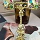 Заказать Kenneth jay lane клипсы с хрусталем Swarovski. Винтажные украшения Vintageluxox. Ярмарка Мастеров. . Серьги винтажные Фото №3