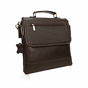 Сумки и аксессуары handmade. Livemaster - original item Men`s bag: Men`s Brown Leather Oscar Mod Bag. C95m-122. Handmade.
