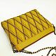 Clutch bag (mustard), women's bright bag, handbag for small things, 258. Classic Bag. a-vesta. My Livemaster. Фото №4