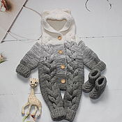 Одежда детская handmade. Livemaster - original item A set of clothes for discharge. Handmade.
