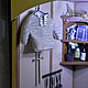 BILBO BAGGINS' KITCHEN Miniature on the bookshelf. Model. Decoupage. My Livemaster. Фото №6