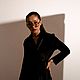 Velvet pantsuit 'Black with gold'. Suits. Lana Kmekich (lanakmekich). Online shopping on My Livemaster.  Фото №2