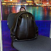 Сумки и аксессуары handmade. Livemaster - original item Backpack leather 89. Handmade.