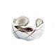 Silver Women's Ring Geometry, Textured Ring gift. Rings. Irina Moro. My Livemaster. Фото №5