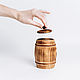 Cup (barrel) for honey, salt, spices, spices Siberian Cedar K59. Jars. ART OF SIBERIA. My Livemaster. Фото №4