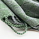 Homespun scarf made of cardan merino. Scarves. KILIM. Online shopping on My Livemaster.  Фото №2