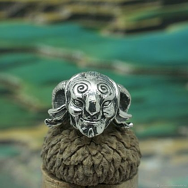 Украшения ручной работы. Ярмарка Мастеров - ручная работа Бусина "Фавн". Handmade.