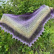 Woolen shawl Wild Swan