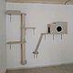 Order High Wall Mounted Cat House. Available in size. Workshop for dogs and cats. Livemaster. . Scratching Post Фото №3