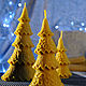 Christmas tree wax candles, height to choose from. Tree. MasterskayCvetlica (cvetlica). Online shopping on My Livemaster.  Фото №2