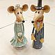 The mouse Lord and his wife. Miniature figurines. Marisavesennaya ceramics. Online shopping on My Livemaster.  Фото №2