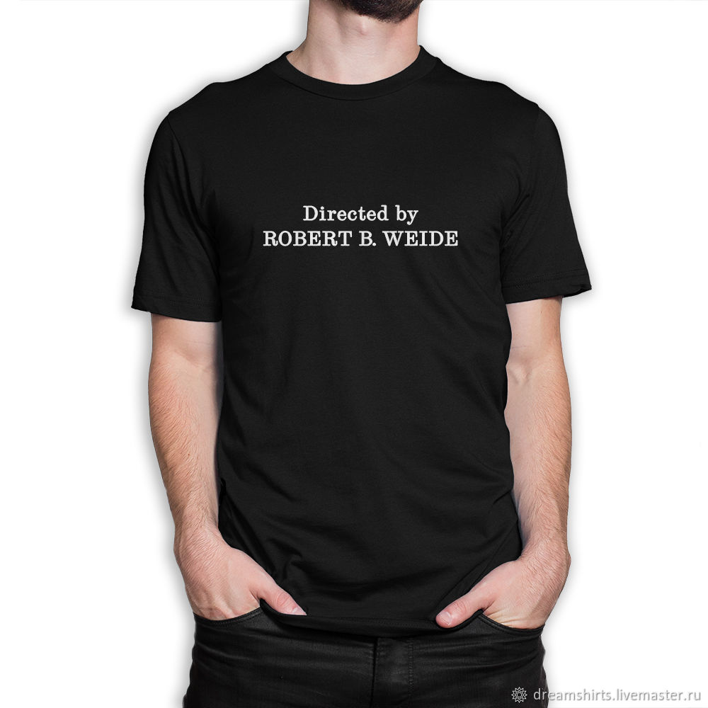 T-shirt with 'Directed By Robert B' print. Weide', T-shirts and undershirts for men, Moscow,  Фото №1