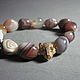 Bracelet with agate ' In the vast'. Bead bracelet. Beautiful gifts for the good people (Alura-lights). My Livemaster. Фото №5