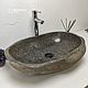 Раковина из натурального камня. Мебель для ванной. StoneTreeStudio. Ярмарка Мастеров.  Фото №5