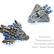 Order Pendant - spaceship 'Silver dragon'. Handmade jewelry - Ulyana Moldovyan. Livemaster. . Pendants Фото №3