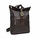 Women's Brown Salamander Leather Backpack Bag Mod. CP34. Backpacks. Natalia Kalinovskaya. Online shopping on My Livemaster.  Фото №2