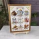 The picture on the kitchen dessert cross-stitch, Pictures, Chelyabinsk,  Фото №1