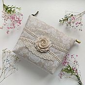 Сумки и аксессуары handmade. Livemaster - original item A cosmetic bag in the style of Shabby Provence Annushka A gift for March 8. Handmade.