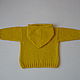 Bright yellow hoodie with a cat. Sweaters and jumpers. 4 children-baby. My Livemaster. Фото №4