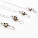 Кулон с якорем и кристаллом Swarovski "Эй, моряк". Кулон. Ольга (VladaShokolada). Ярмарка Мастеров.  Фото №4