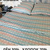 Белый тонкий Лен-Батист (130г/м)