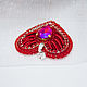 Red valentine gift pendant. Gifts for February 14. Soleatoys. My Livemaster. Фото №4