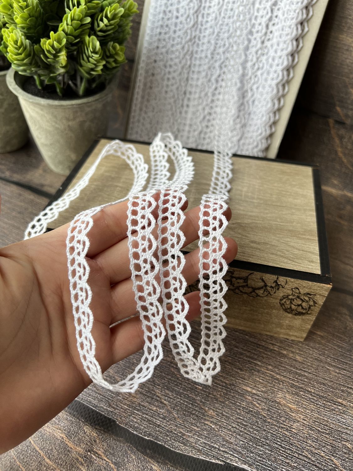 Тесьма вязаная ажурная хлопок, арт.0036 купить в интернет-магазине ...