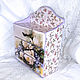 Order Mini chest of drawers Lilac haze. Oksana Ketris. Livemaster. . Mini Dressers Фото №3