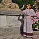 Платье из вискозы Бохо "Гранат", Платья, Москва,  Фото №1