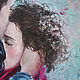 Order Long-awaited meeting, oil painting on canvas, love, lovers. myfoxyart (MyFoxyArt). Livemaster. . Pictures Фото №3