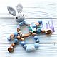 Teether-rattle 'sky Blues', Teethers and rattles, Bryansk,  Фото №1