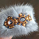 Bracelet made of mink fur, fur bracelet, bracelet made of mink. Bead bracelet. Roskoch Meha. Online shopping on My Livemaster.  Фото №2